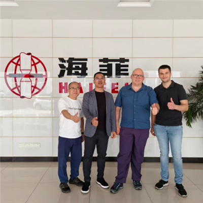 German Customers Visit Haifei Factory For Welding Equipment Inspection German Customers Visit Haifei Factory For Welding Equipment Inspection