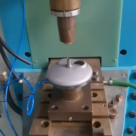Energy storage spot welding machine for Three-Way Catalytic Converter